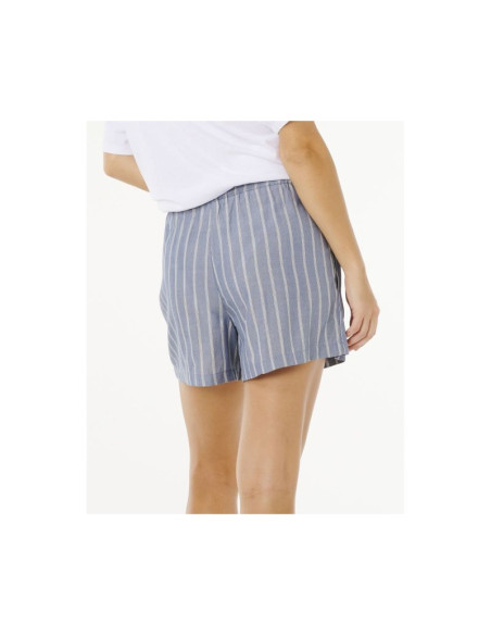 Szorty damskie rip curl beach days pinstripe short niebieskie