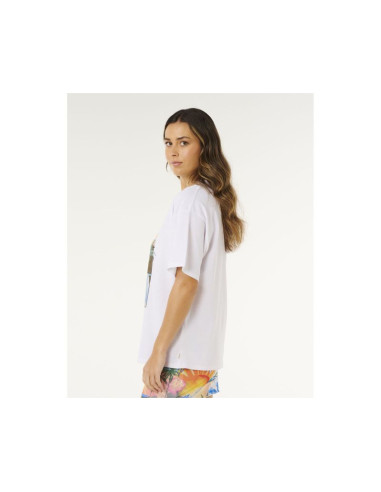 Koszulka damska rip curl hayley o heritage tee biała