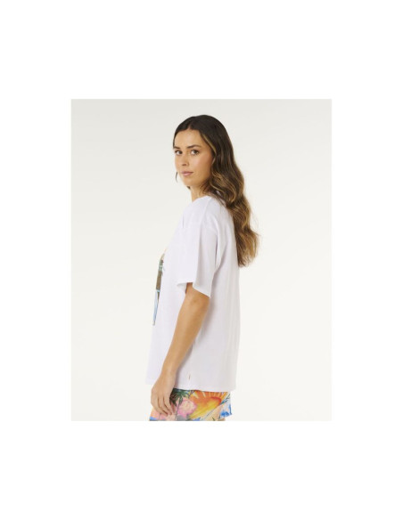 Koszulka damska rip curl hayley o heritage tee biała