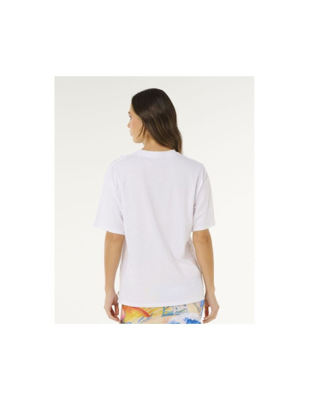 Koszulka damska rip curl hayley o heritage tee biała
