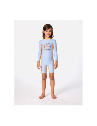 Lycra rip curl grom energy upf l/s sp st-boy niebieski