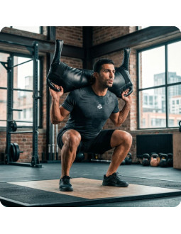 Worek treningowy rogal - 10kg 15kg 20kg | dbx bushido 2