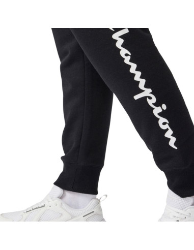 Spodnie damskie champion rib cuff pants czarne 118429 kk001