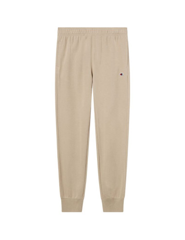 Spodnie męskie champion rib cuff pants beżowe 220733 ms041