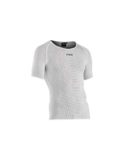 Koszulka rowerowa northwave light jersey - biały
