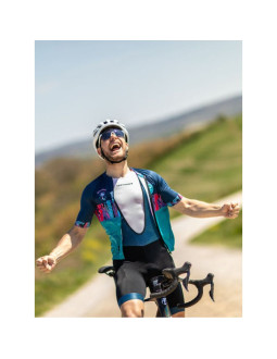 Koszulka rowerowa northwave light jersey - biały 2