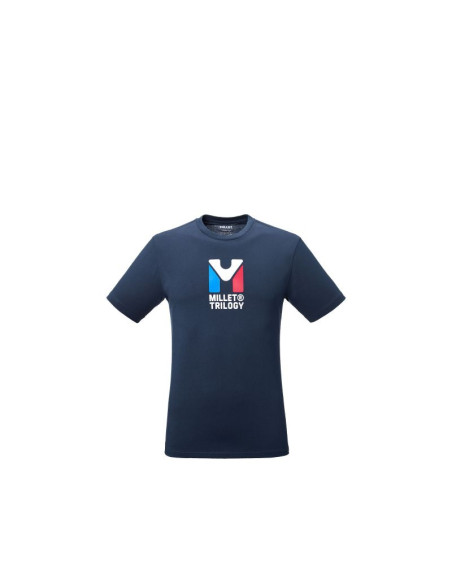 Koszulka męska millet chamonix tri ts ss m granatowa