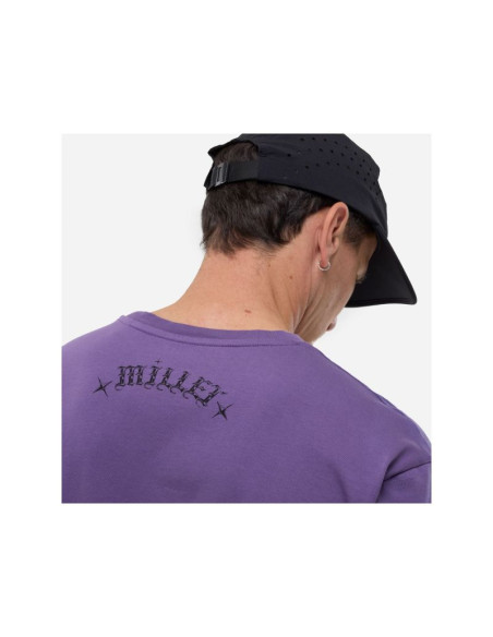 Koszulka męska millet cimaï collab ts ss m fioletowa