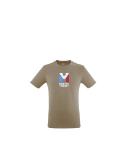 Koszulka męska millet chamonix tri ts ss m beżowa