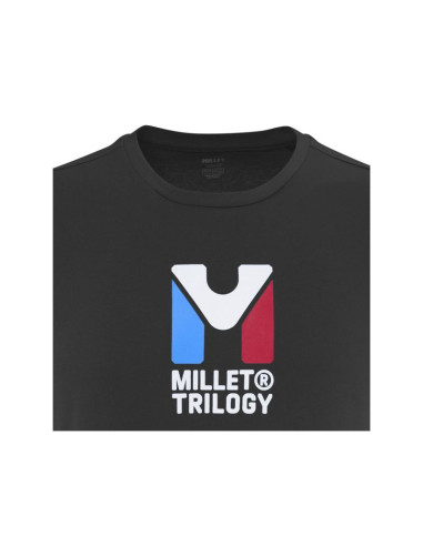 Koszulka męska millet chamonix tri ts ss m czarna