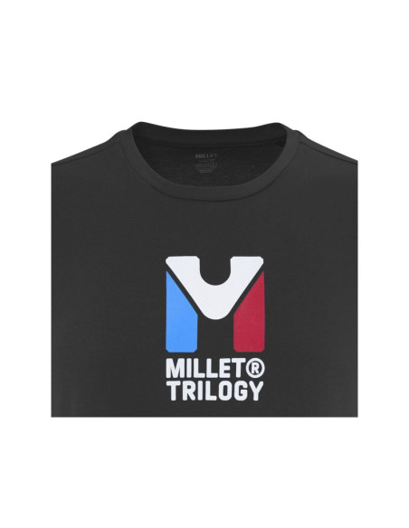 Koszulka męska millet chamonix tri ts ss m czarna