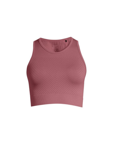 Top treningowy casall essential block seamless sport top różowy