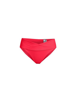 Majtki kąpielowe casall high waist wrap bikini brief czerwony