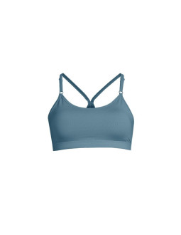 Stanik treningowy casall strappy sports bra niebieski