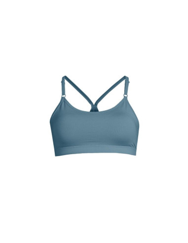 Stanik treningowy casall strappy sports bra niebieski