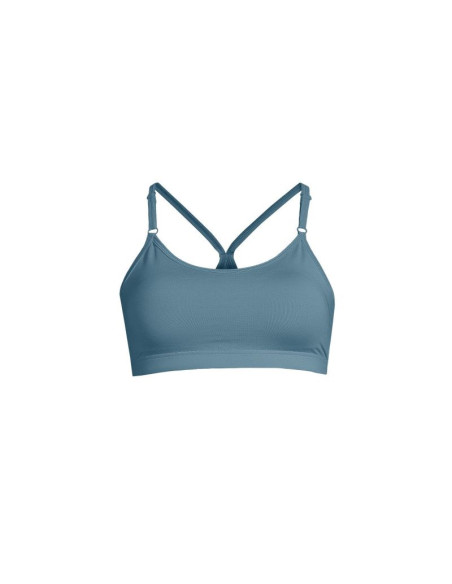 Stanik treningowy casall strappy sports bra niebieski