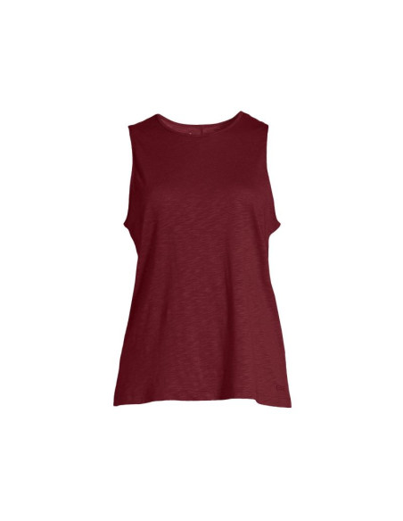 Koszulka treningowa casall soft texture tank evening red