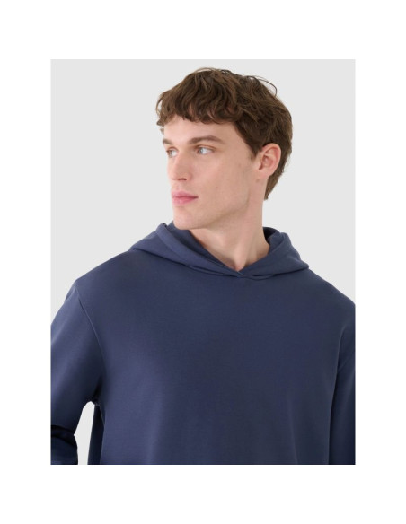 Bluza dresowa nierozpinana z kapturem męska 4f 4fwss25tswsm1749-22s