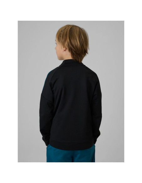 Bluza sportowa regular bez kaptura chłopięca 4f 4fjrss26tfswm0991-20s
