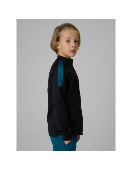 Bluza sportowa regular bez kaptura chłopięca 4f 4fjrss26tfswm0991-20s