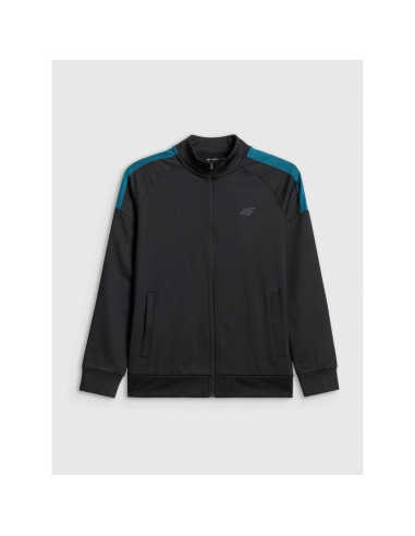 Bluza sportowa regular bez kaptura chłopięca 4f 4fjrss26tfswm0991-20s