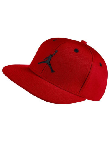 Czapka z daszkiem bejsbolowa dla dzieci air jordan bejsbolowa kids dla dzieci czerwona