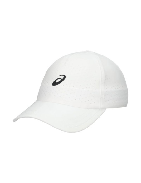Czapka z daszkiem asics performance biała 3043a139 100