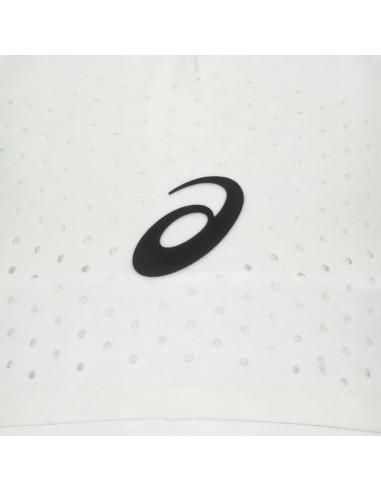 Czapka z daszkiem asics performance biała 3043a139 100