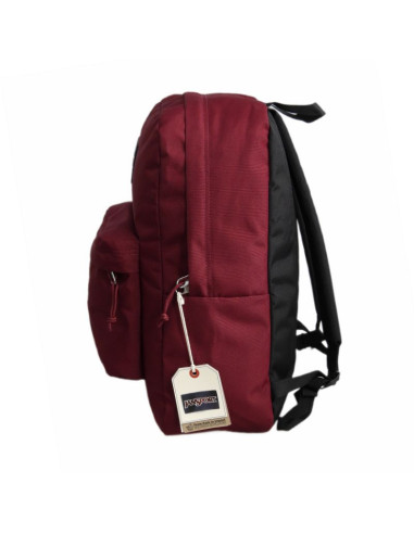 Plecak młodzieżowy szkolny jansport superbreak one 25l bordowy - ek0a5bagn621