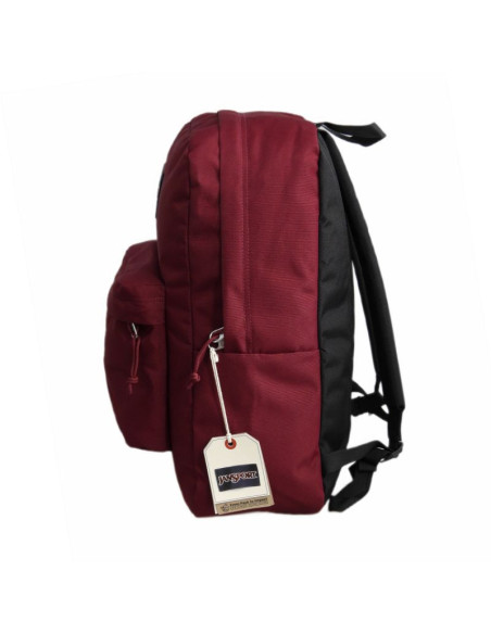 Plecak młodzieżowy szkolny jansport superbreak one 25l bordowy - ek0a5bagn621