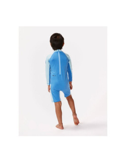 Lycra rip curl icons uv brushed l/ s suit-boy niebieski 2