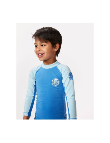 Lycra rip curl icons uv brushed l/ s suit-boy niebieski