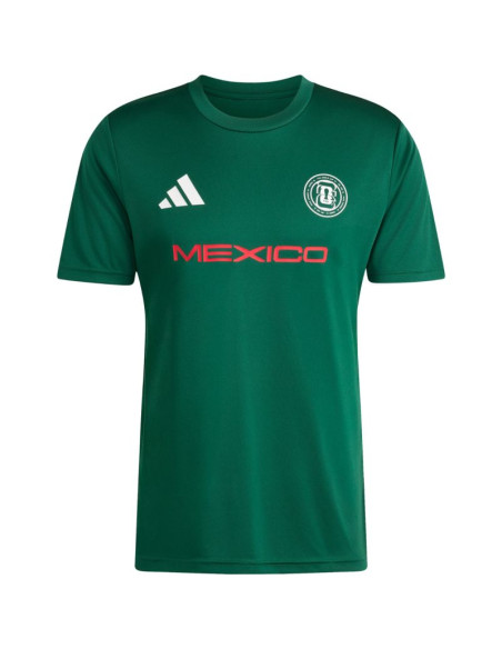 Koszulka męska adidas mexico 26 jersey zielona kh2301