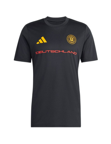 Koszulka męska adidas germany 26 jersey czarna kh2305
