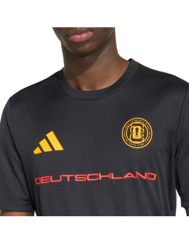 Koszulka męska adidas germany 26 jersey czarna kh2305