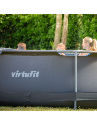 Virtufit okrągły basen - 244 cm - z pompą filtrującą