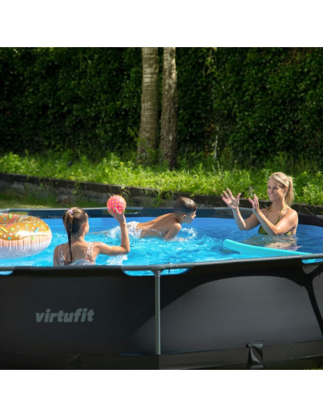 Virtufit okrągły basen - 244 cm - z pompą filtrującą
