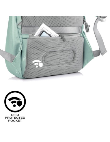 Xd design plecak antykradzieżowy bobby soft zielony p/n: p705.797