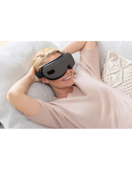 Masażer oczu medisana em 150 5 programów masażu | funkcja ogrzewania | bluetooth | 40 x 210 x 100 mm