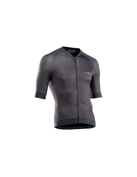 Koszulka rowerowa northwave fast jersey - czarny