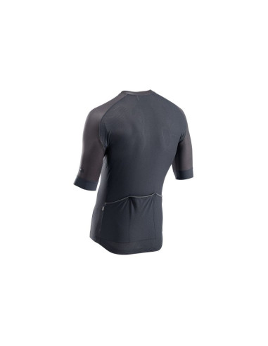 Koszulka rowerowa northwave fast jersey - czarny