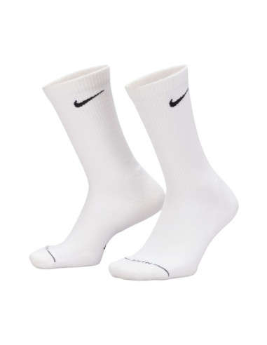 Skarpety nike everyday elevated 6 par białe, czarne, szare hq8021 903