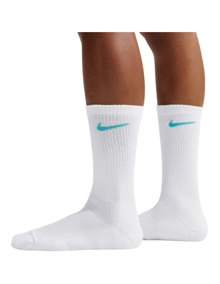 Skarpety nike everyday elevated 6 par białe hq8021 906