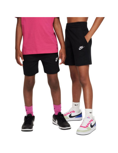 Spodenki dla dzieci nike sportswear club czarne fz5512 010