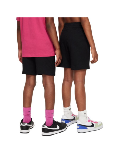 Spodenki dla dzieci nike sportswear club czarne fz5512 010
