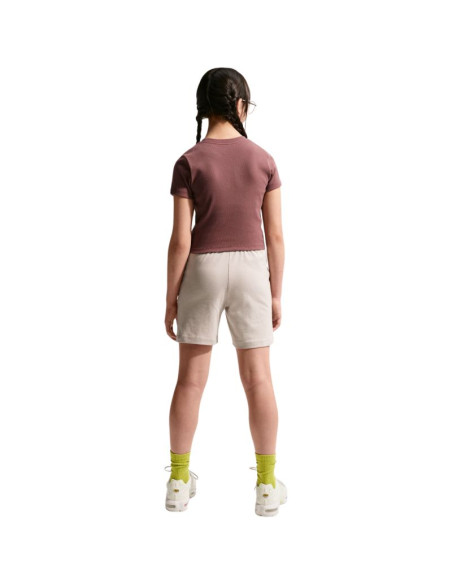 Spodenki dla dzieci nike sportswear club kremowe fz5512 236