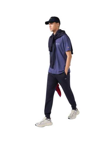 Spodnie męskie champion rib cuff pants granatowe 220307 bs501
