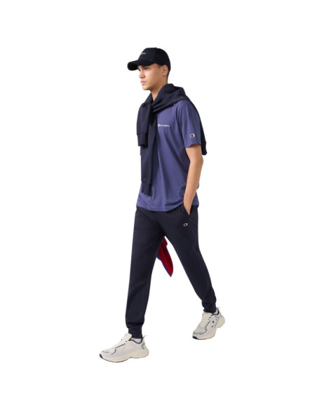Spodnie męskie champion rib cuff pants granatowe 220307 bs501
