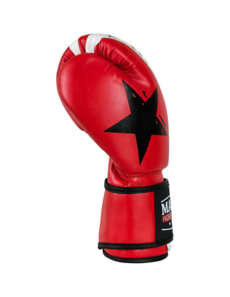 Rękawice bokserskie rpu-star 12 oz czerwone