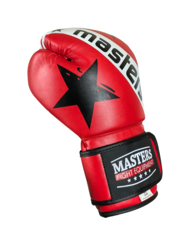 Rękawice bokserskie rpu-star 12 oz czerwone